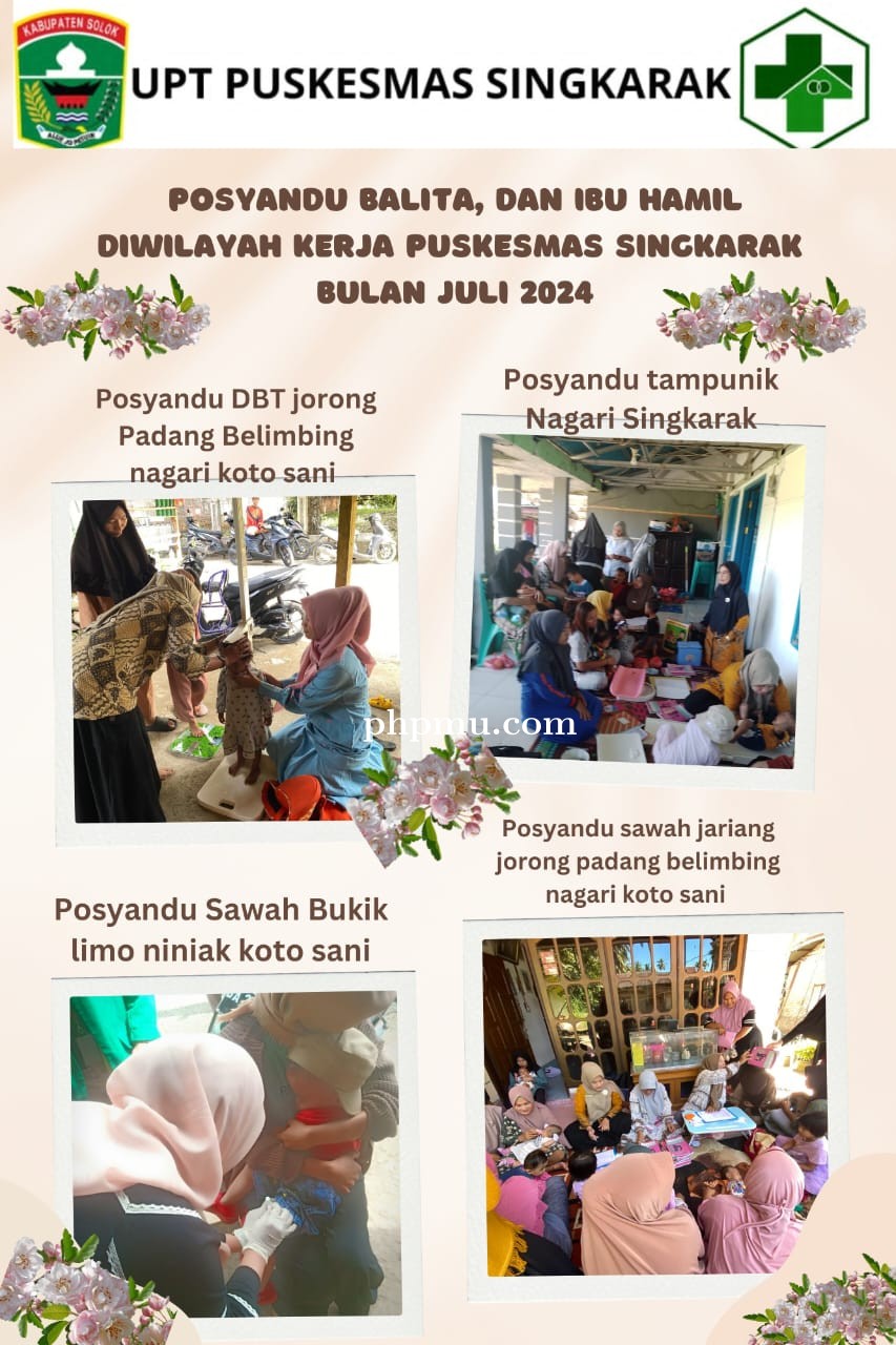 POSYANDU BALITA DAN IBU HAMIL