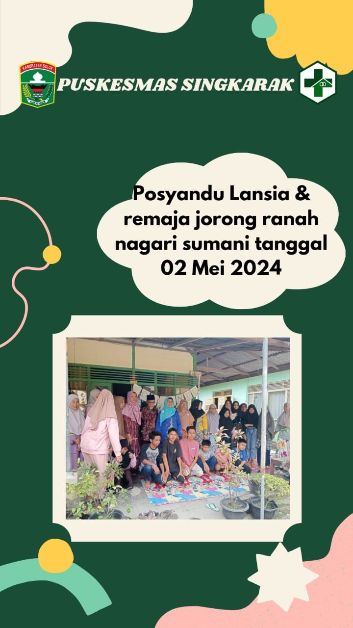 POSYANDU REMAJA DAN LANSIA